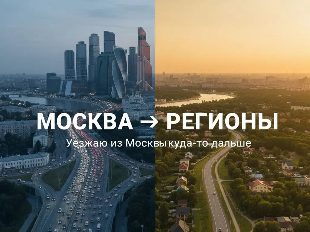 Переезд из Москвы в регионы — Азбука переезда